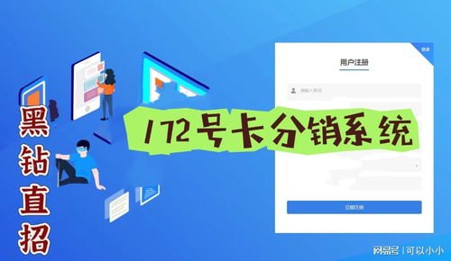 172 号卡分销系统，创新的商业模式与发展机遇172号卡分销系统官网