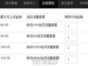流量卡代理平台，掘金移动互联网时代的流量红利流量卡代理平台排名前十